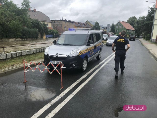 Droga na Świdnicę zamknięta
