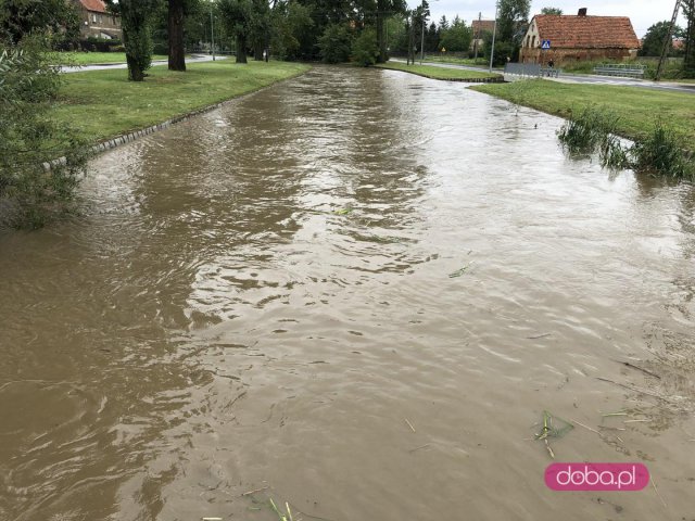 Droga na Świdnicę zamknięta