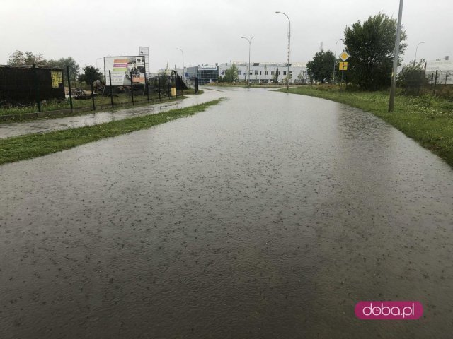 Droga na Świdnicę zamknięta