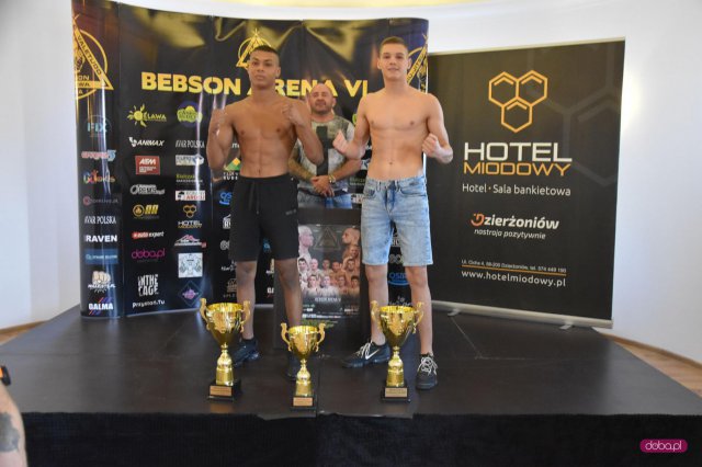 Ważenie przed Bebson Arena VI
