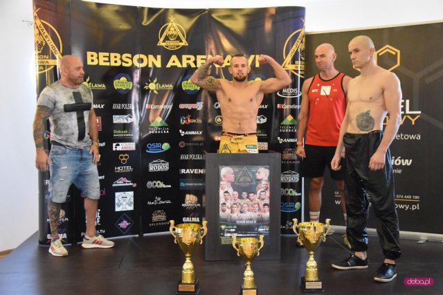 Ważenie przed Bebson Arena VI