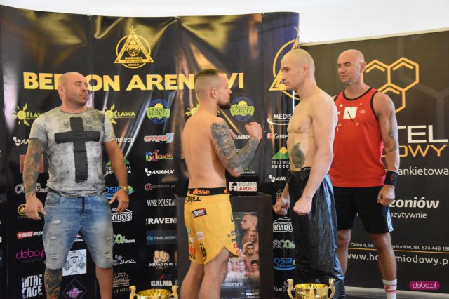 Ważenie przed Bebson Arena VI