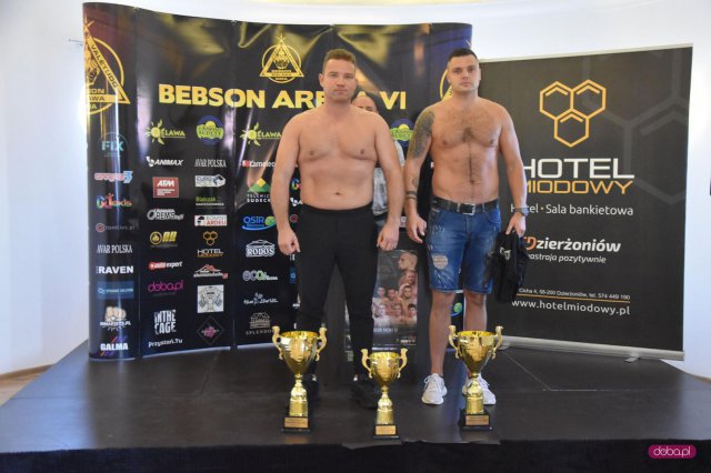 Ważenie przed Bebson Arena VI
