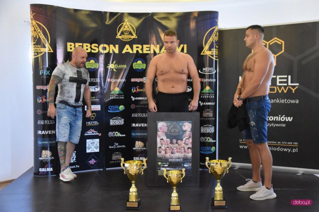 Ważenie przed Bebson Arena VI