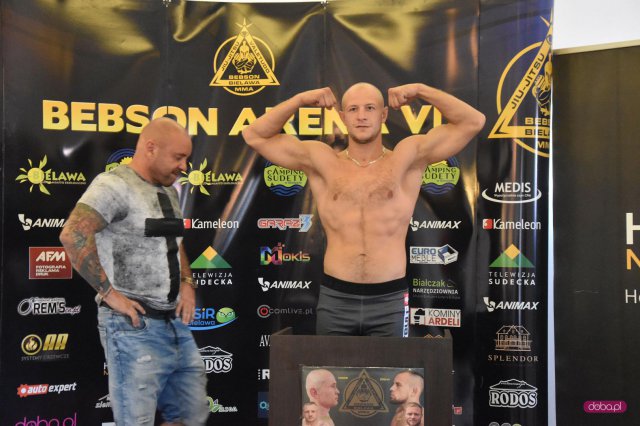 Ważenie przed Bebson Arena VI