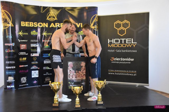 Ważenie przed Bebson Arena VI