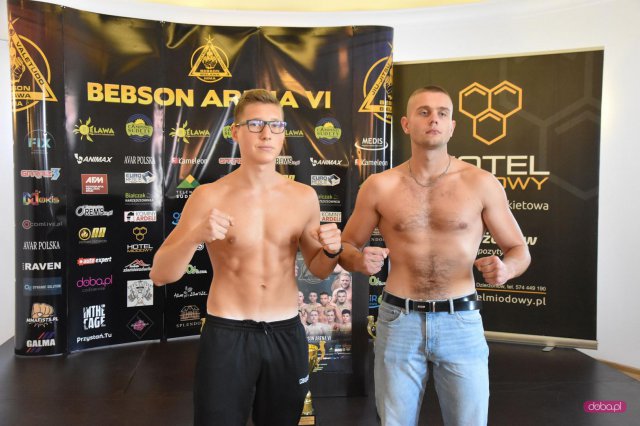 Ważenie przed Bebson Arena VI