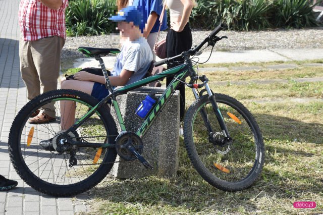 Zderzenie opla i 14-letniego rowerzysty