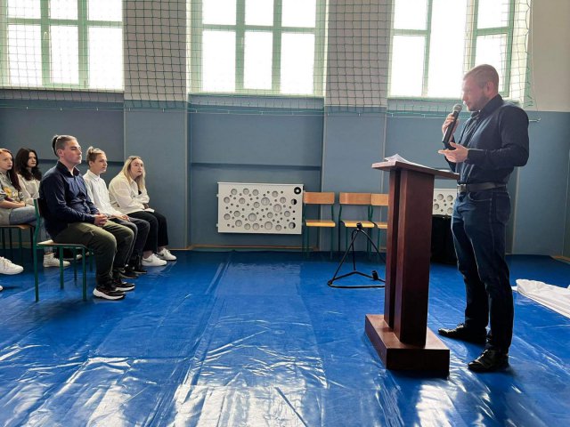 Uroczyste rozpoczęcie roku szkolnego w Zespole Szkół Cechu Rzemiosł Różnych w Bielawie
