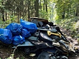 Śmieci na Wzgórzach Kiełczyńskich