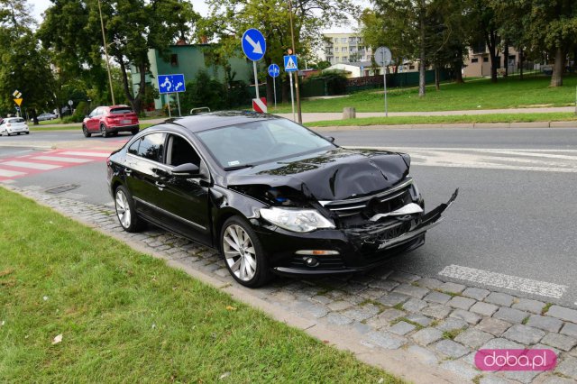 Kolizja przy ulicy Pastowskiej