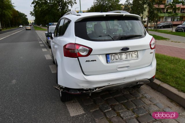 Kolizja przy ulicy Pastowskiej