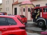 Pożar domu przy ul. Nowowiejskiej w Dzierżoniowie