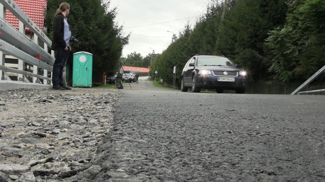 Przepust w Jędrzejowicach otwarty po przebudowie