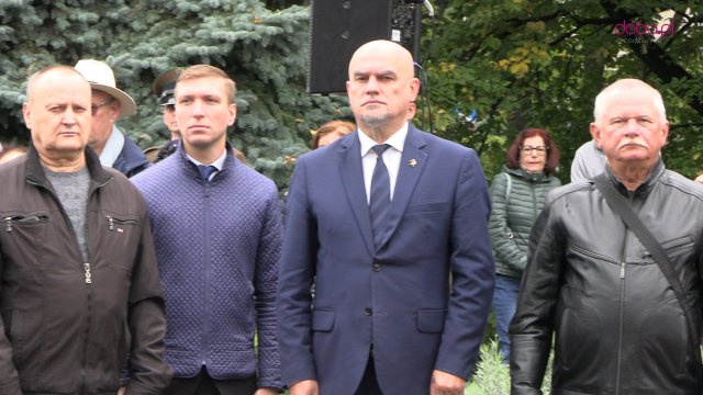 Upamiętnili 83. rocznicę napaści Związku Radzieckiego na Polskę w Dzierżoniowie