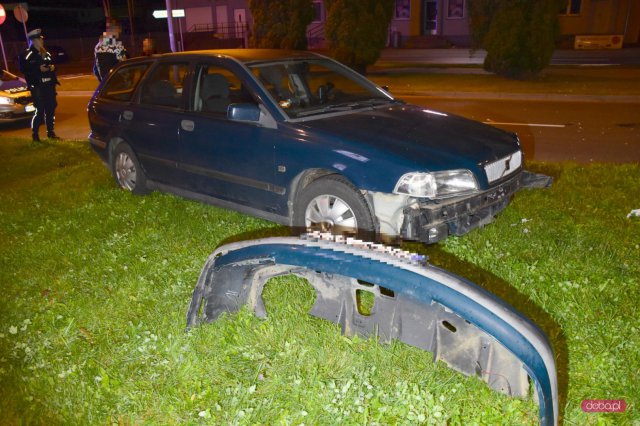 Zderzenie dwóch pojazdów na Diorowskiej w Dzierżoniowie