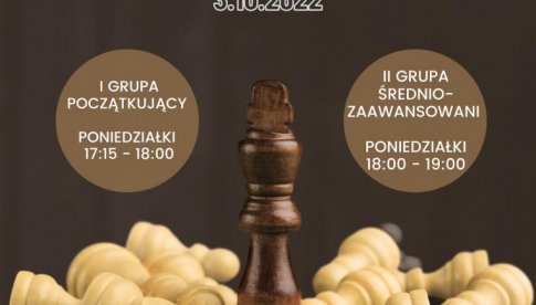 GOKBiS Łagiewniki: zajęcia szachowe 