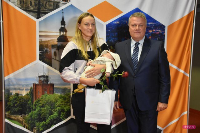 Niemowlaki z wizytą u burmistrza