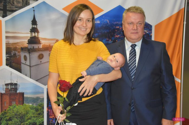 Niemowlaki z wizytą u burmistrza