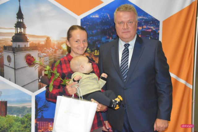 Niemowlaki z wizytą u burmistrza