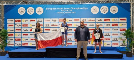 Weronika Wierzbicka zdobywa dwa złote medale Mistrzostw Europy w sumo
