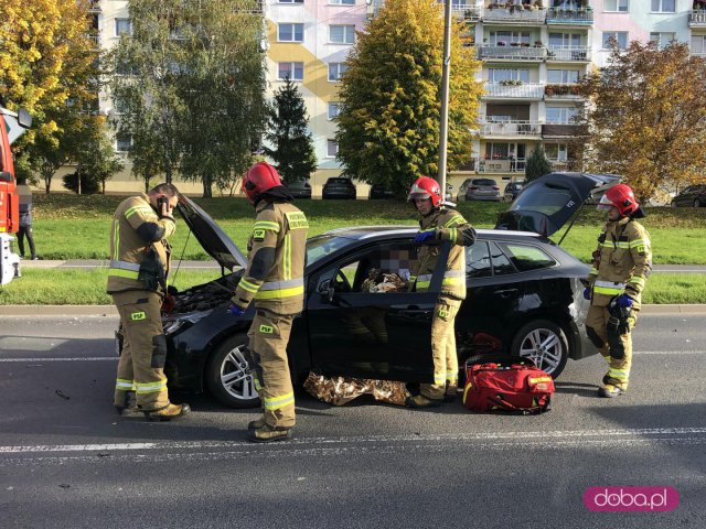 Zderzenie pojazdów przy ulicy Piastowskiej