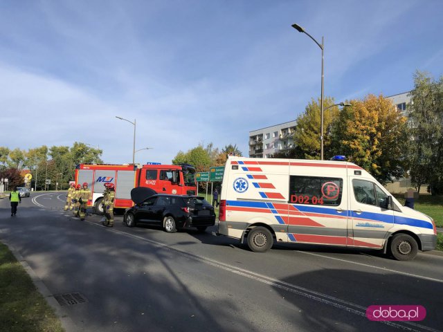 Zderzenie pojazdów przy ulicy Piastowskiej