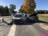 Wypadek na drodze Dzierżoniów-Świdnica