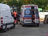 Wypadek na terenie budowy w Dzierżoniowie