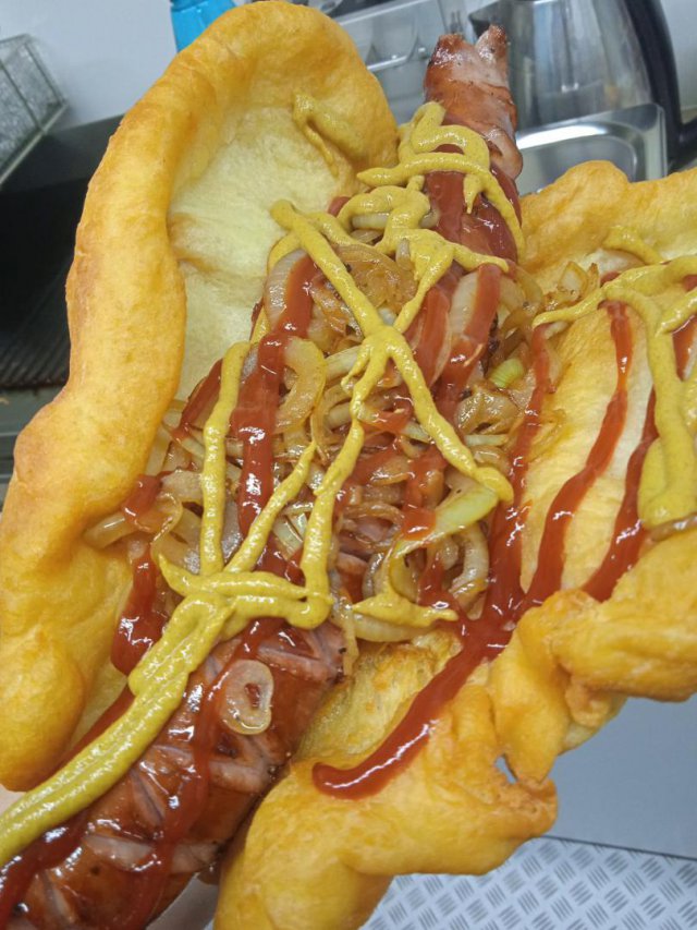 langos placek
