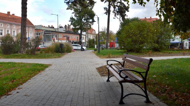 Park Miłośników Dzierżoniowa prawie gotowy