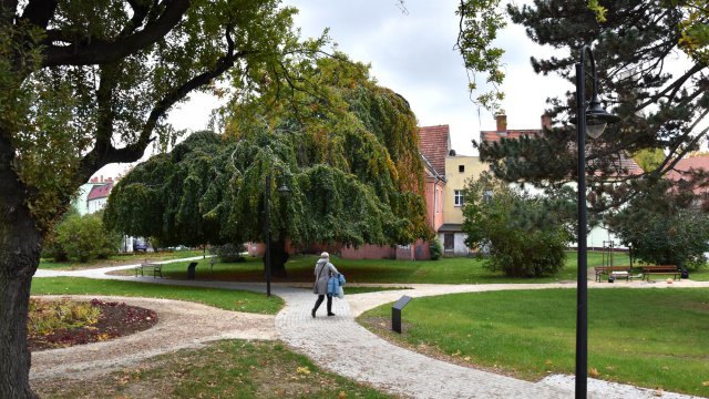 Park Miłośników Dzierżoniowa prawie gotowy