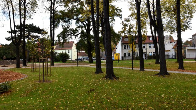 Park Miłośników Dzierżoniowa prawie gotowy