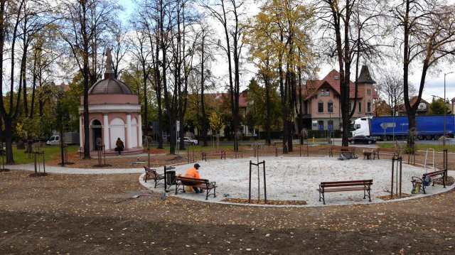 Park Miłośników Dzierżoniowa prawie gotowy