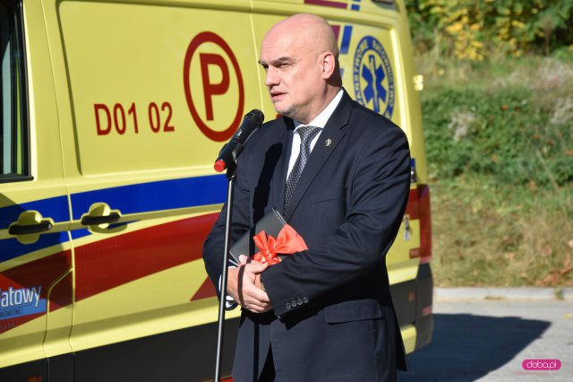 Nowy ambulans w Szpitalu Powiatowym w Dzierżoniowie