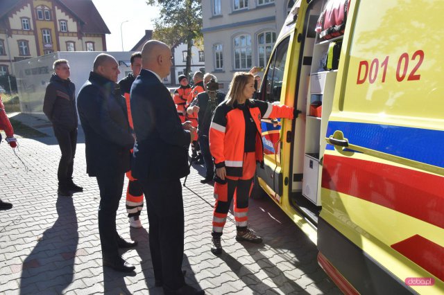 Nowy ambulans w Szpitalu Powiatowym w Dzierżoniowie