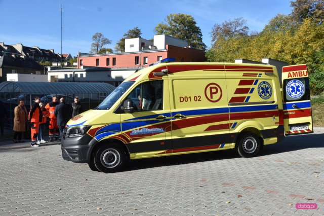 Nowy ambulans w Szpitalu Powiatowym w Dzierżoniowie