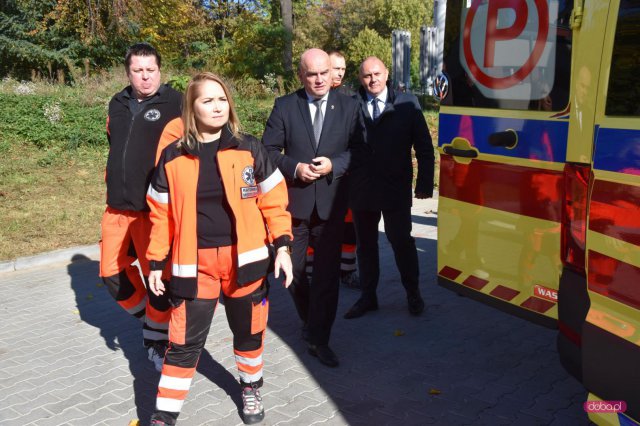 Nowy ambulans w Szpitalu Powiatowym w Dzierżoniowie