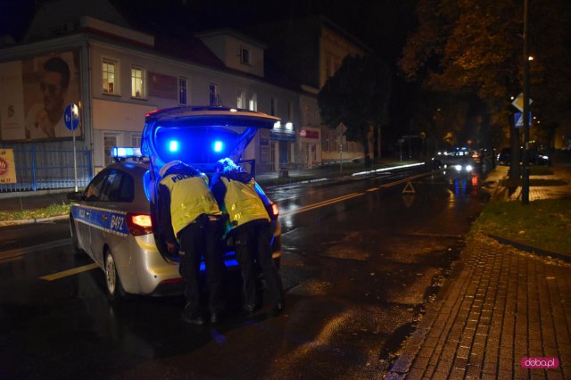 Potrącenie na ul. Świdnickiej w Dzierżoniowie