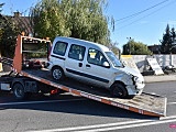 Renault uderzyło w latarnię