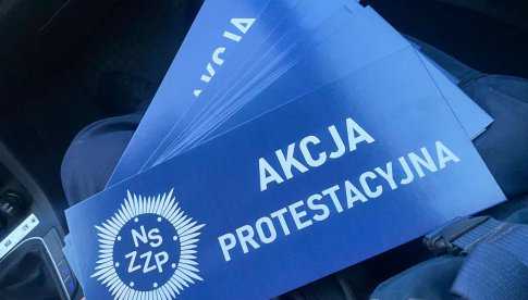 Akcja „Jeżdżę Bezpiecznie, Popieram Protest Policjantów”