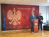 Uroczystość w Komendzie Powiatowej Straży Pożarnej w Dzierżoniowie