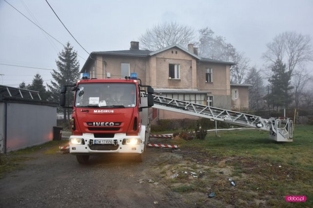 Pożar w Piławie Górnej 