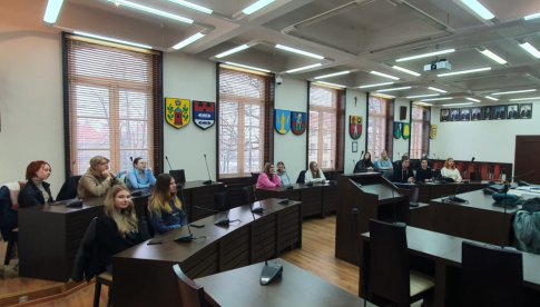 Zebranie Młodzieżowego Zespołu Doradczego Powiatu Dzierżoniowskiego
