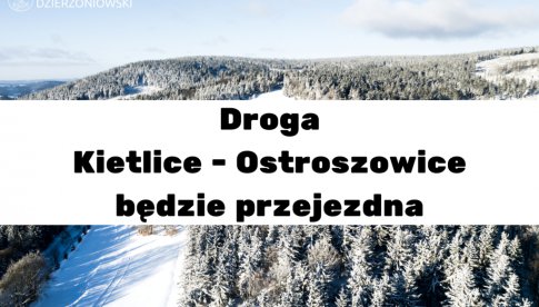 Droga Ostroszowice – Kietlice będzie przejezdna
