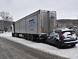 Zderzenie kilku pojazdów w Kołaczowie