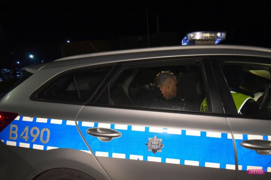 Nietrzeźwy kierowca zatrzymany w Dzierżoniowie