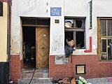 Pożar na Krasickiego w Dzierżoniowie. Jedna osoba ciężko ranna - LPR w akcji!