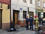 Pożar na Krasickiego w Dzierżoniowie. Jedna osoba ciężko ranna - LPR w akcji!