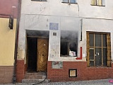 Pożar na Krasickiego w Dzierżoniowie. Jedna osoba ciężko ranna - LPR w akcji!